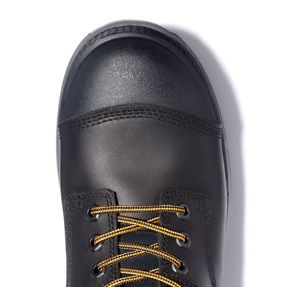 Botas de Trabajo Masculino - Timberland Pro® Endurance Hd 8\" Comp Toe - AHKMW7530 - Pretas